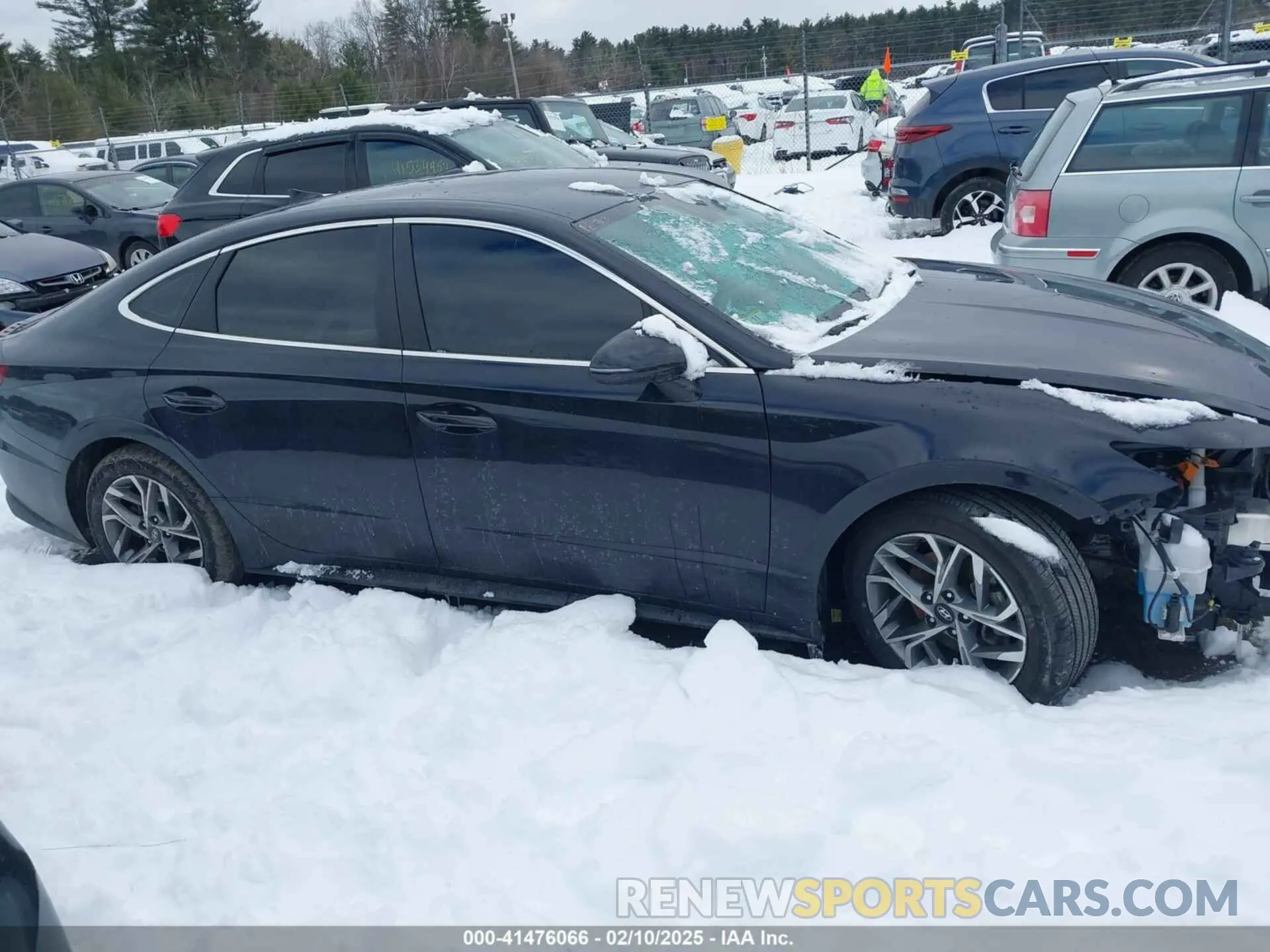 14 Photograph of a damaged car KMHL64JA4PA287935 HYUNDAI SONATA 2023