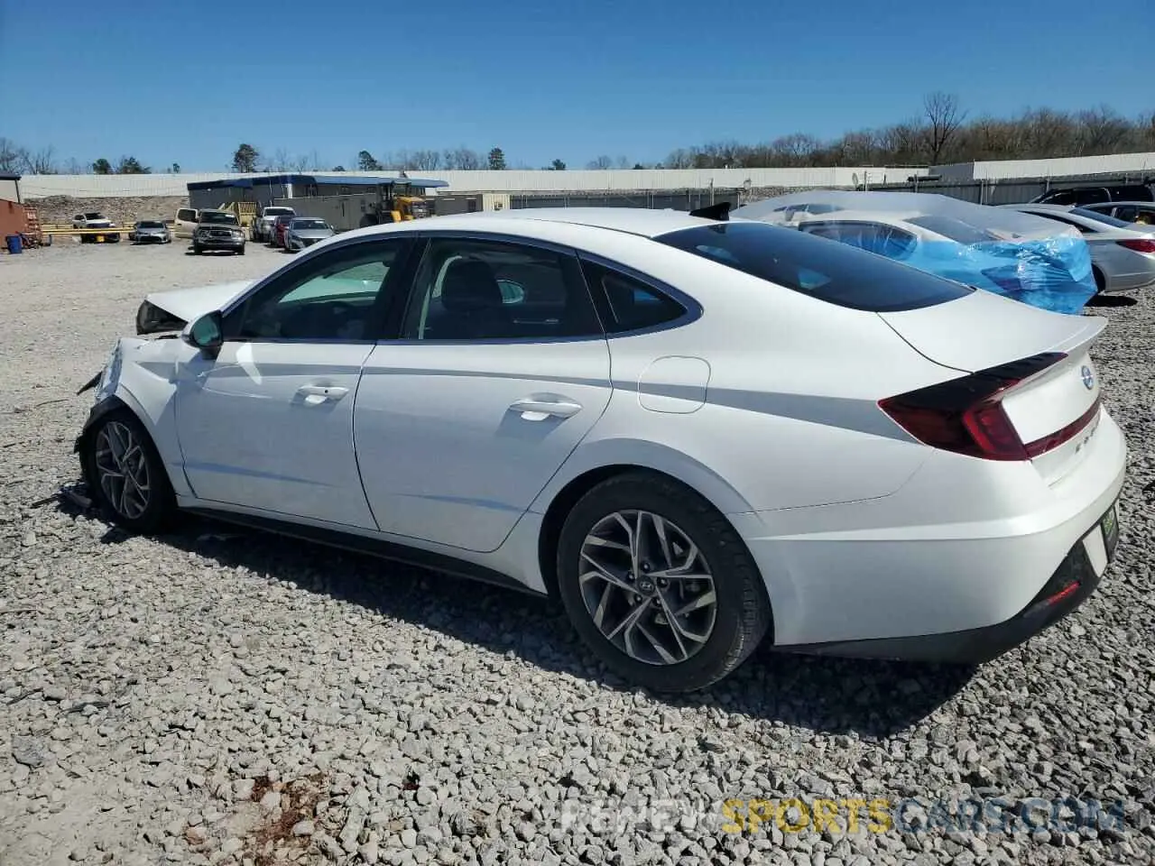 2 Photograph of a damaged car KMHL64JA4PA306712 HYUNDAI SONATA 2023
