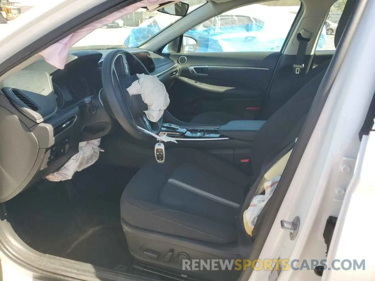 7 Photograph of a damaged car KMHL64JA4PA306712 HYUNDAI SONATA 2023