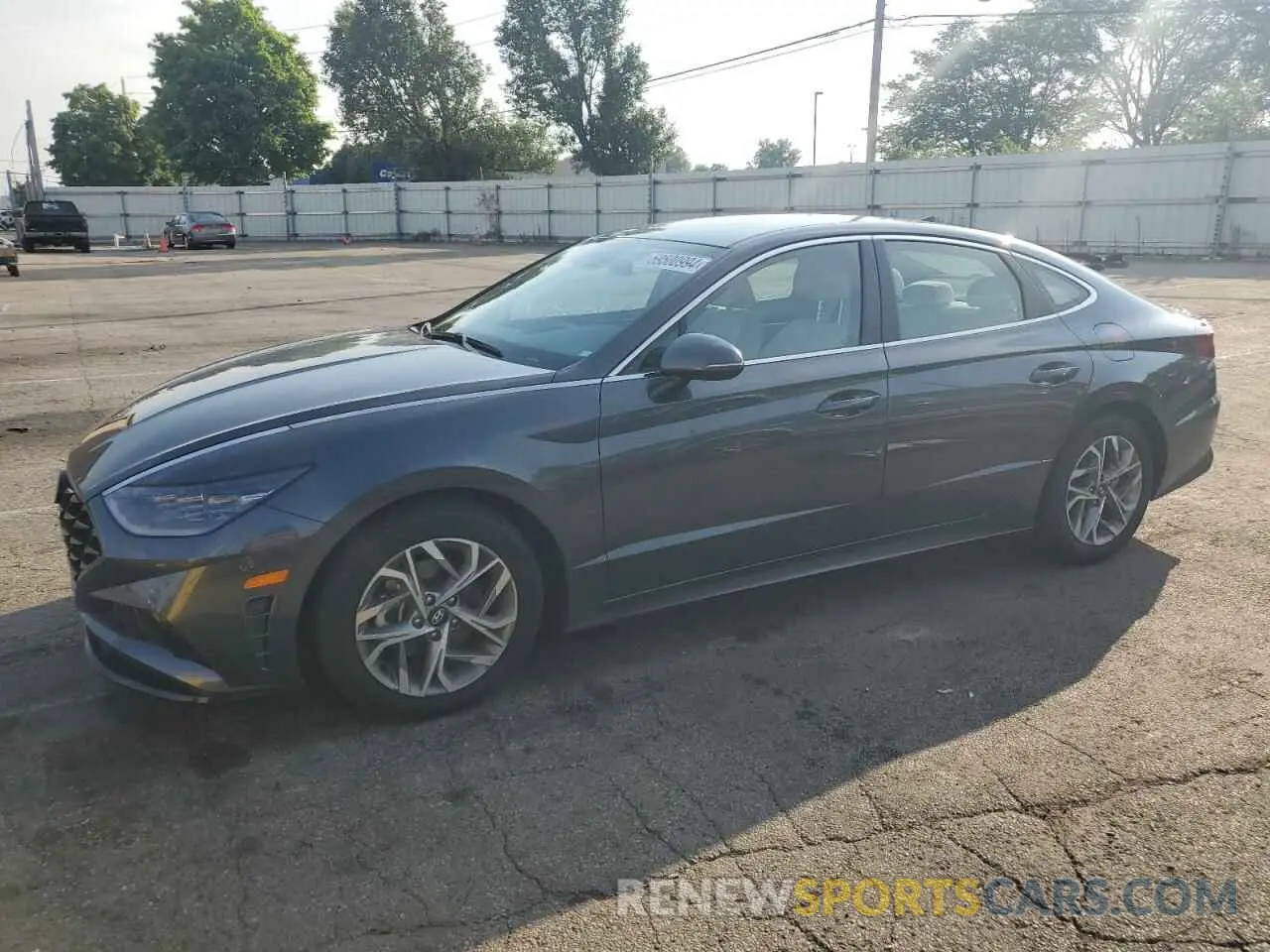 1 Photograph of a damaged car KMHL64JA4PA318648 HYUNDAI SONATA 2023