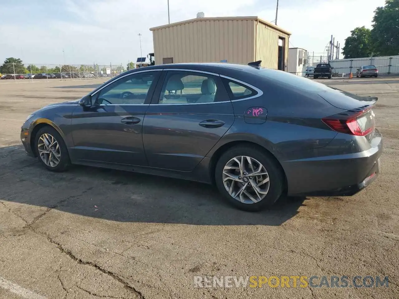 2 Photograph of a damaged car KMHL64JA4PA318648 HYUNDAI SONATA 2023