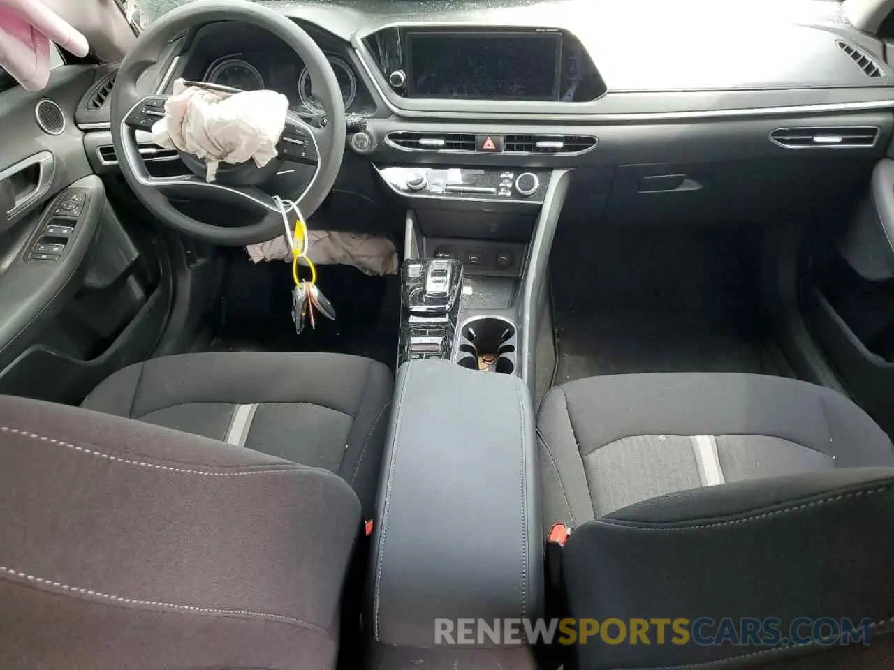 8 Photograph of a damaged car KMHL64JA4PA320755 HYUNDAI SONATA 2023