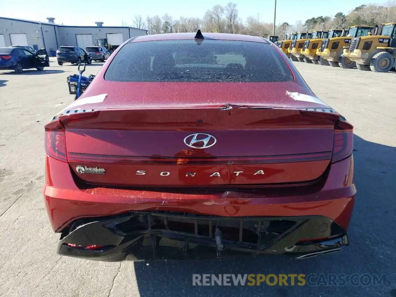 6 Photograph of a damaged car KMHL64JA4PA325499 HYUNDAI SONATA 2023
