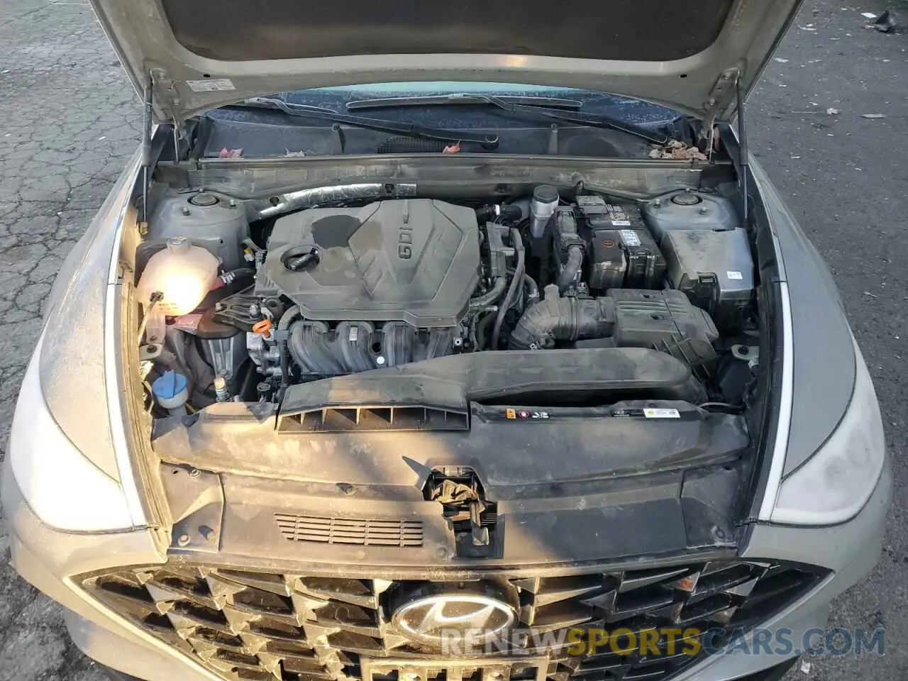 11 Photograph of a damaged car KMHL64JA5PA289841 HYUNDAI SONATA 2023