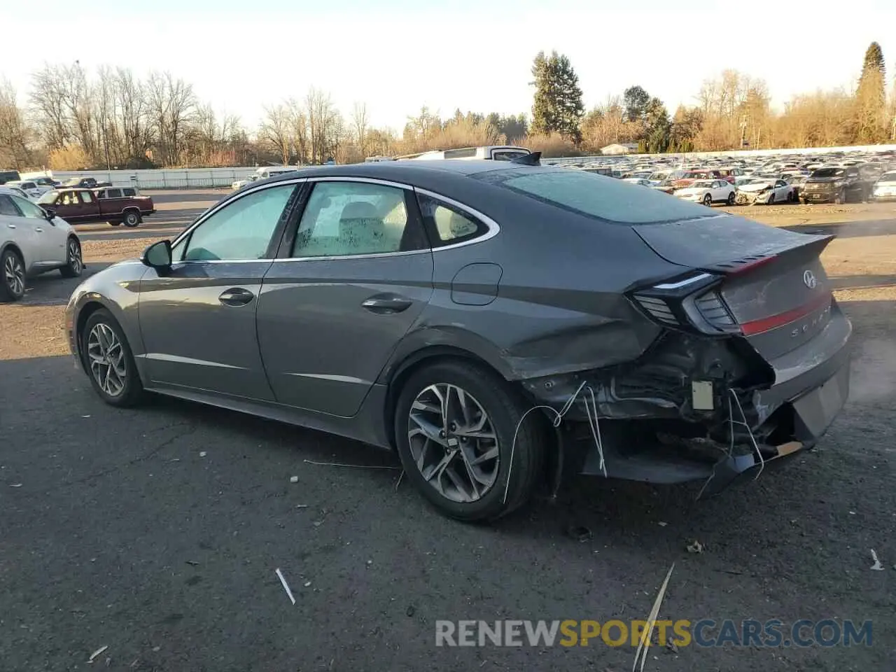 2 Photograph of a damaged car KMHL64JA5PA289841 HYUNDAI SONATA 2023