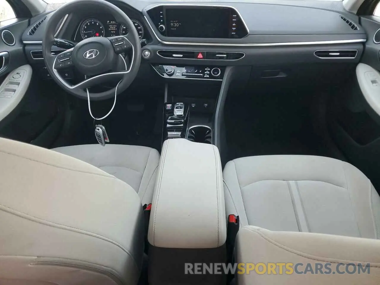 8 Photograph of a damaged car KMHL64JA5PA289841 HYUNDAI SONATA 2023
