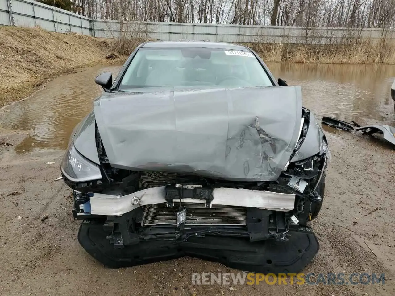 5 Photograph of a damaged car KMHL64JA6PA284843 HYUNDAI SONATA 2023