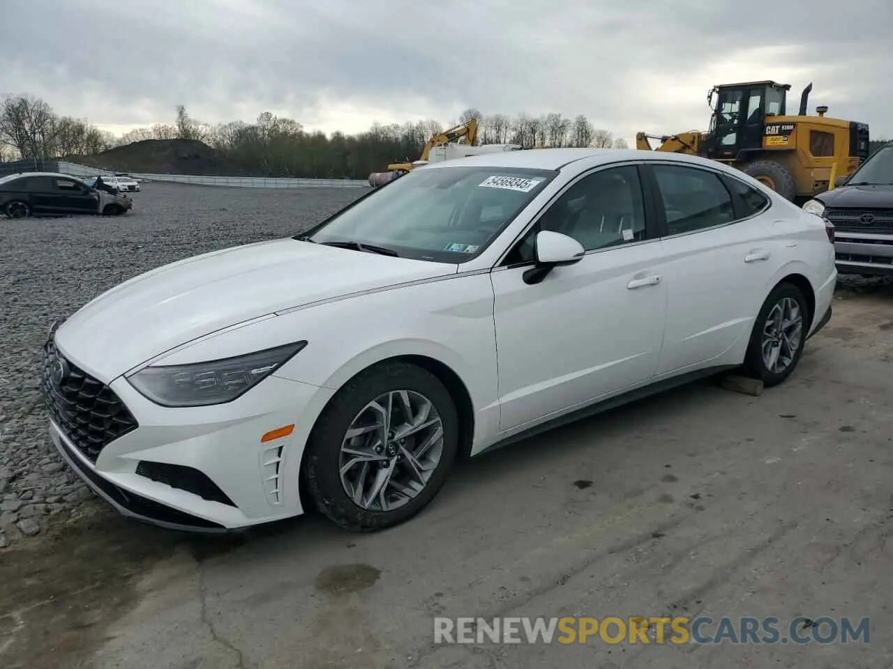 1 Photograph of a damaged car KMHL64JA6PA314830 HYUNDAI SONATA 2023