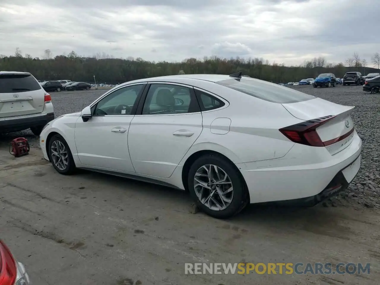 2 Photograph of a damaged car KMHL64JA6PA314830 HYUNDAI SONATA 2023
