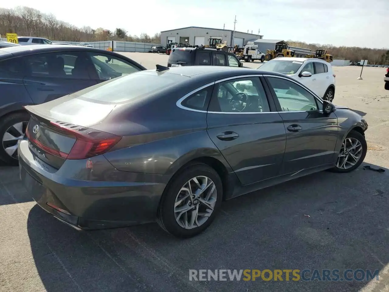 3 Photograph of a damaged car KMHL64JA6PA318666 HYUNDAI SONATA 2023