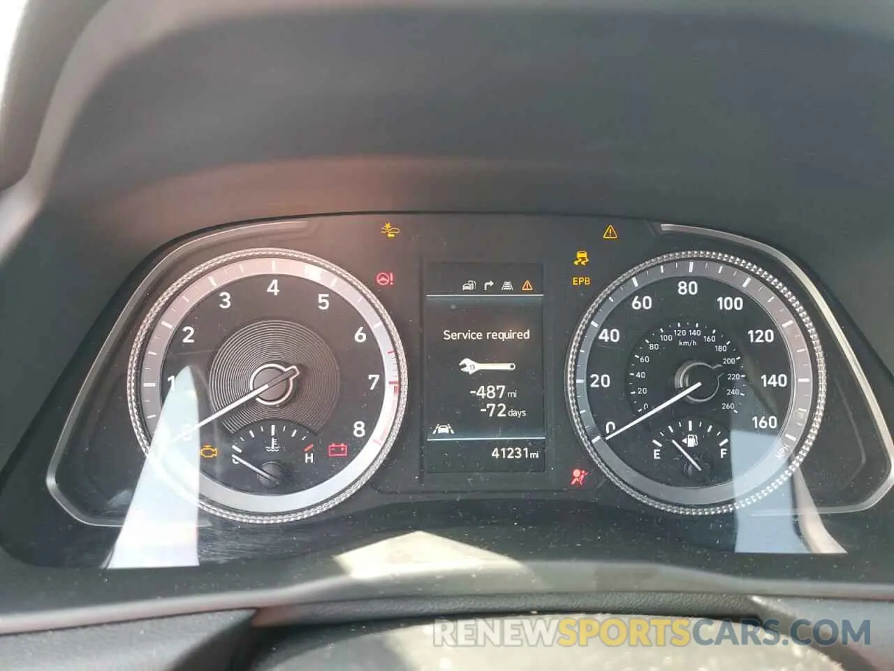 9 Photograph of a damaged car KMHL64JA6PA318666 HYUNDAI SONATA 2023