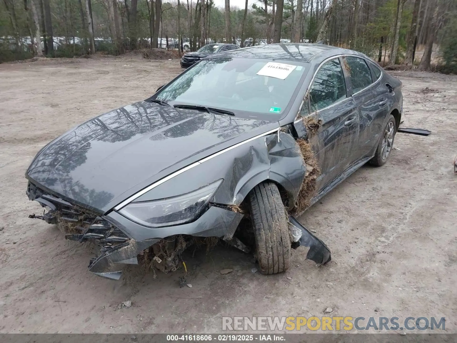2 Photograph of a damaged car KMHL64JA6PA346774 HYUNDAI SONATA 2023