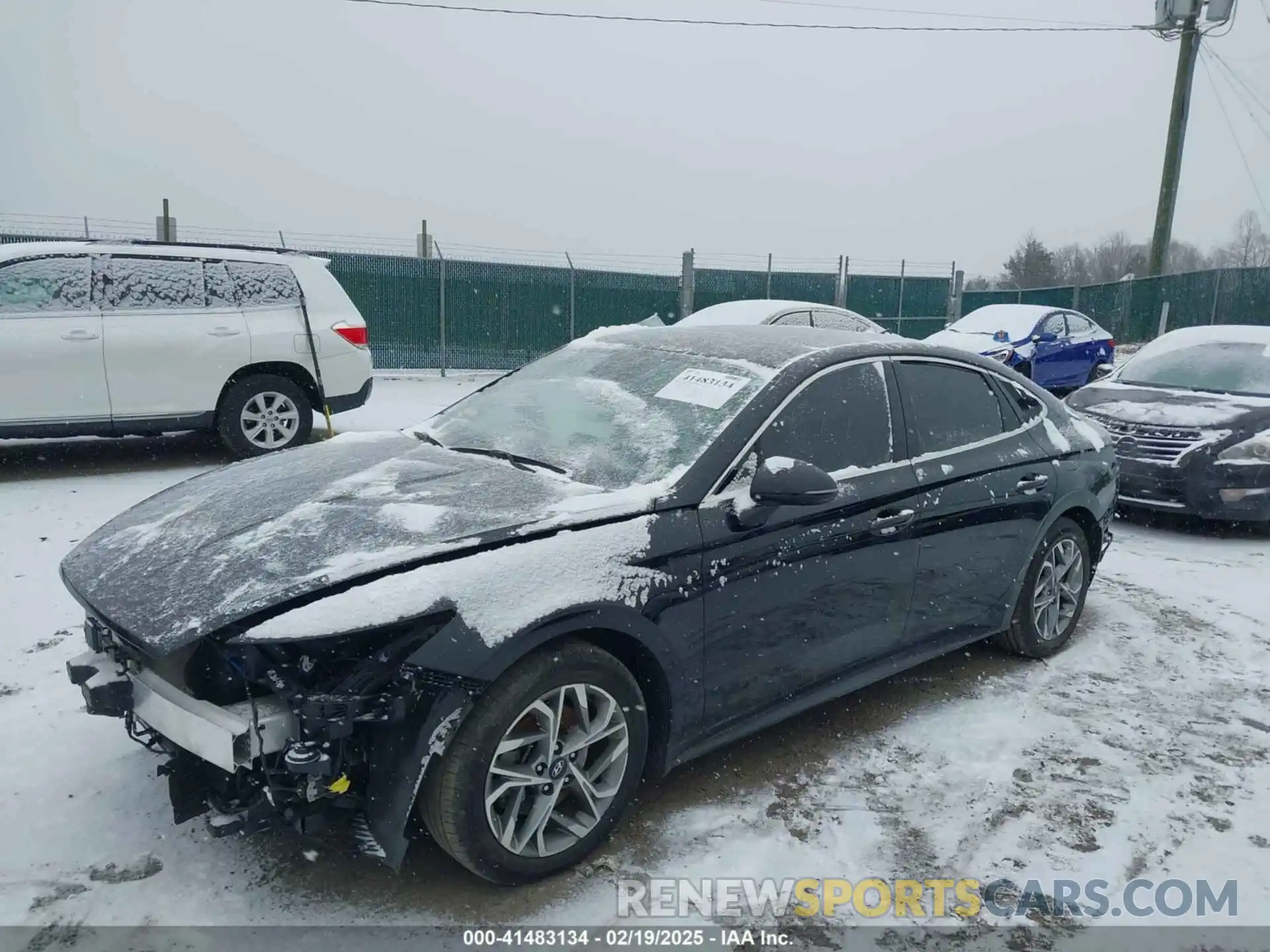 2 Photograph of a damaged car KMHL64JA7PA267923 HYUNDAI SONATA 2023