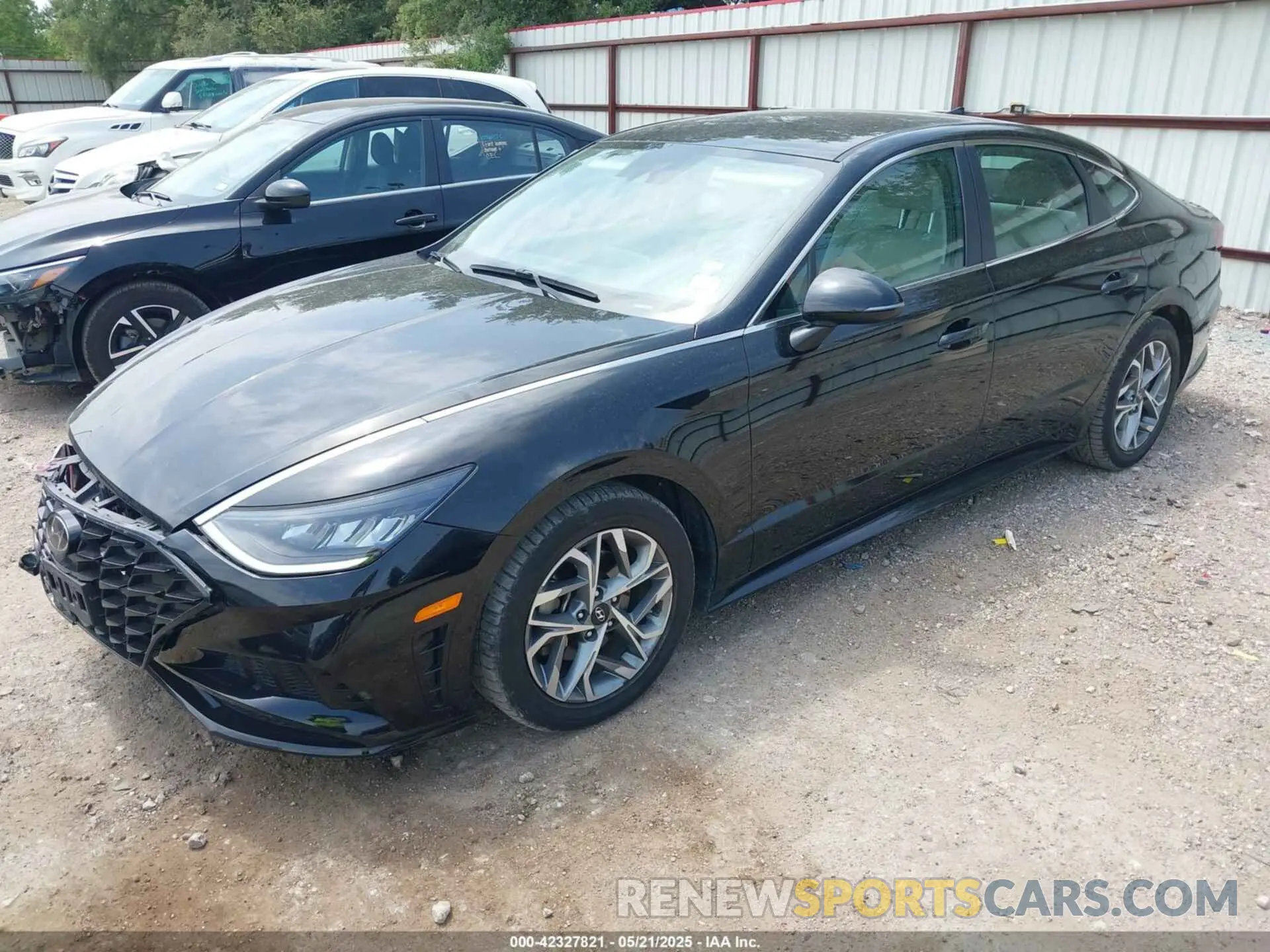 2 Photograph of a damaged car KMHL64JA7PA282826 HYUNDAI SONATA 2023