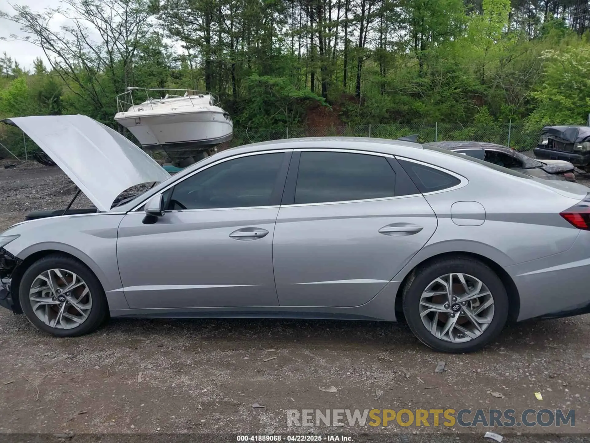 14 Photograph of a damaged car KMHL64JA7PA295527 HYUNDAI SONATA 2023