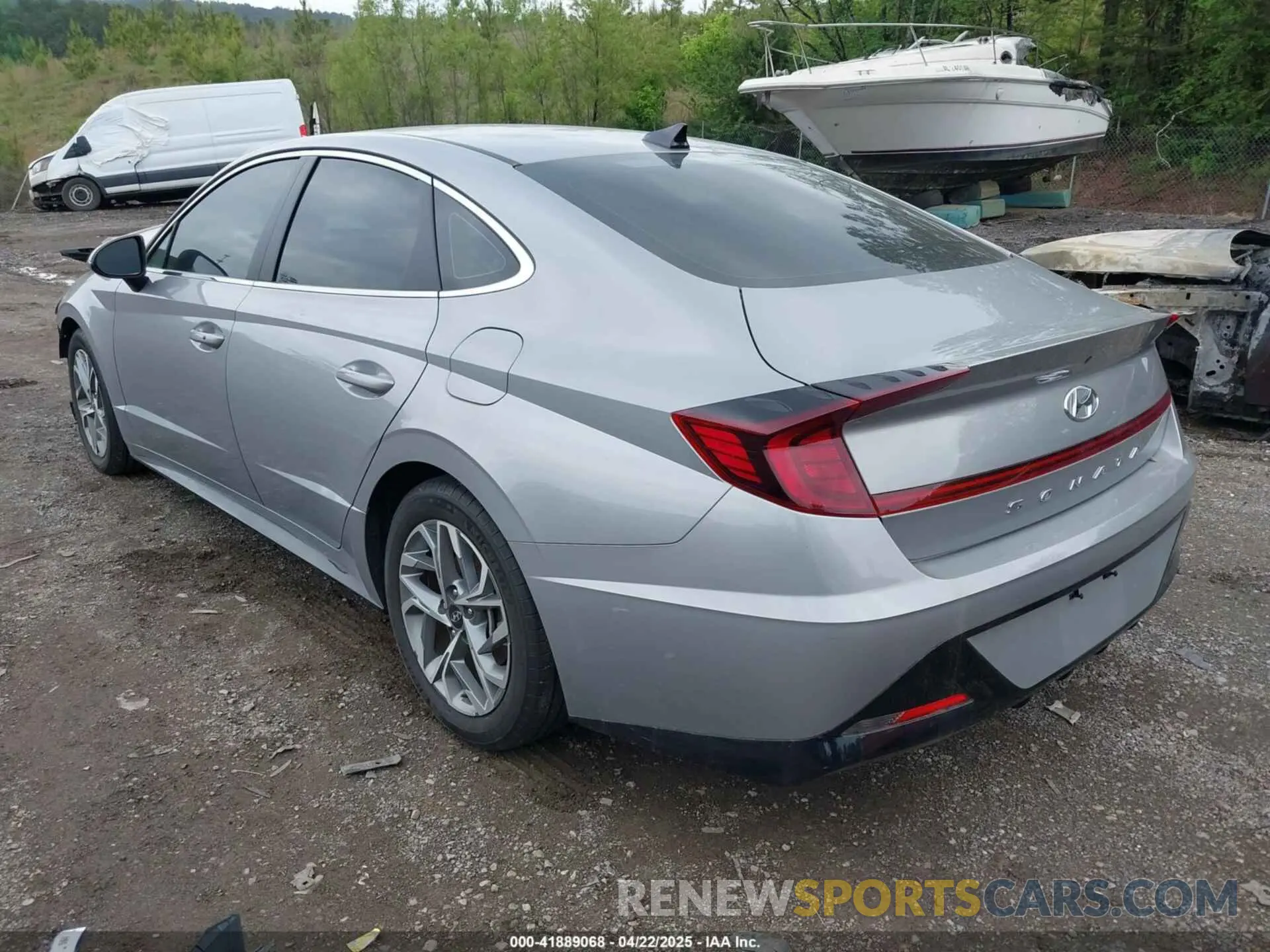 3 Photograph of a damaged car KMHL64JA7PA295527 HYUNDAI SONATA 2023