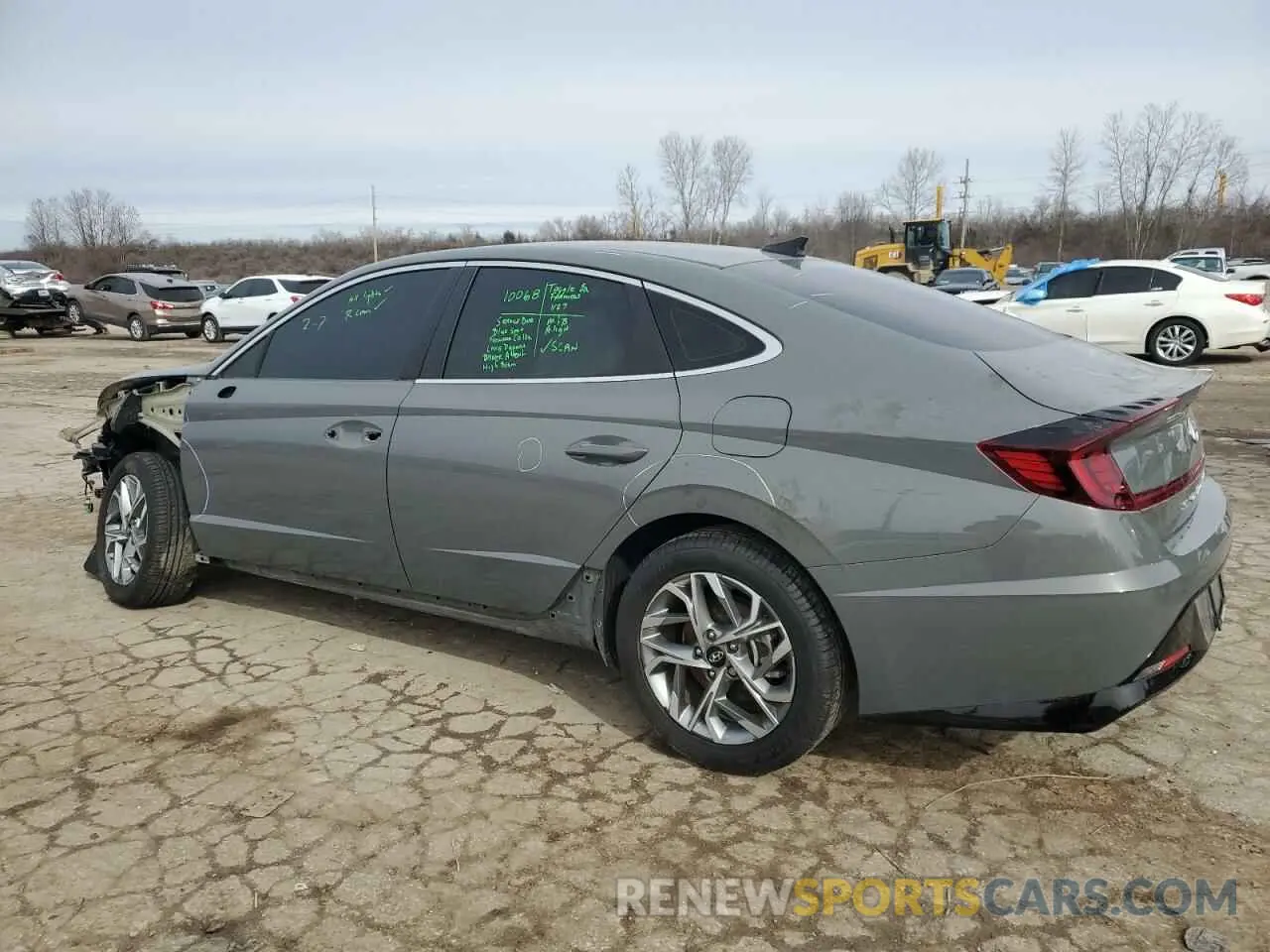 2 Photograph of a damaged car KMHL64JA7PA311919 HYUNDAI SONATA 2023