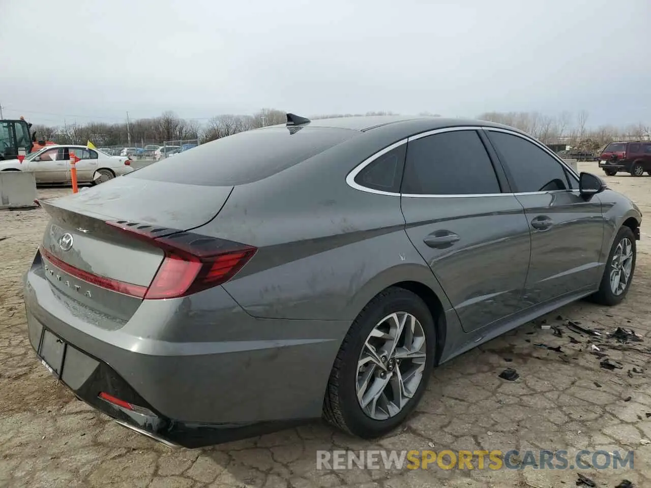3 Photograph of a damaged car KMHL64JA7PA311919 HYUNDAI SONATA 2023