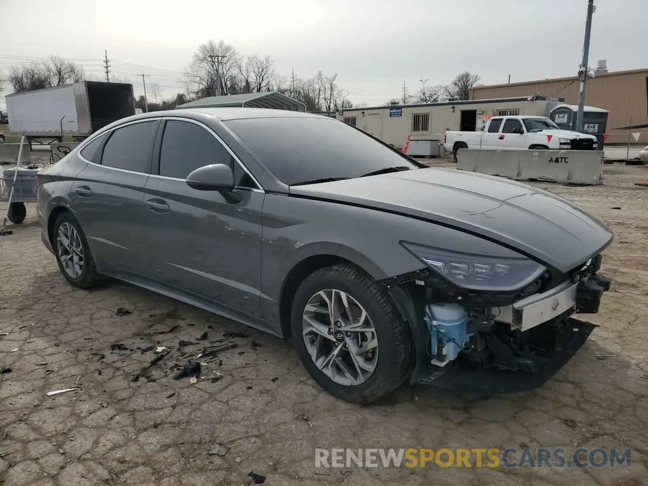 4 Photograph of a damaged car KMHL64JA7PA311919 HYUNDAI SONATA 2023