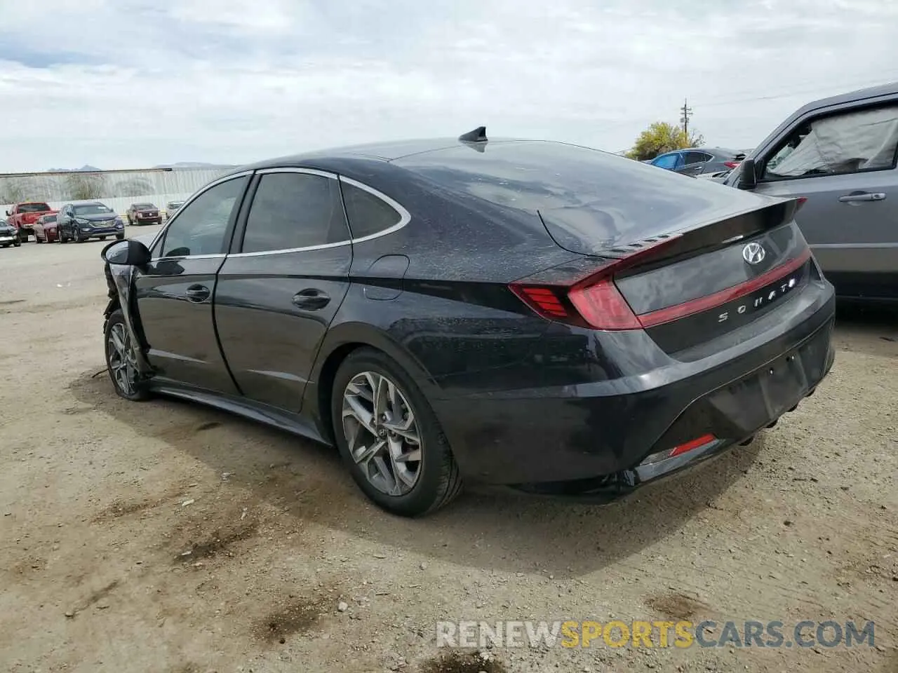 2 Photograph of a damaged car KMHL64JA7PA329420 HYUNDAI SONATA 2023