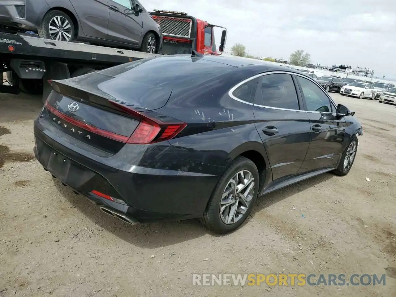 3 Photograph of a damaged car KMHL64JA7PA329420 HYUNDAI SONATA 2023