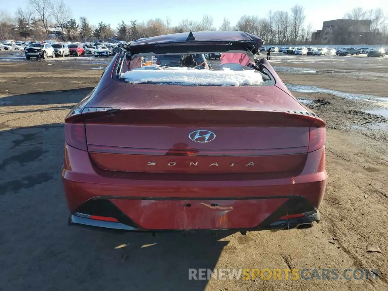 6 Photograph of a damaged car KMHL64JA7PA346296 HYUNDAI SONATA 2023