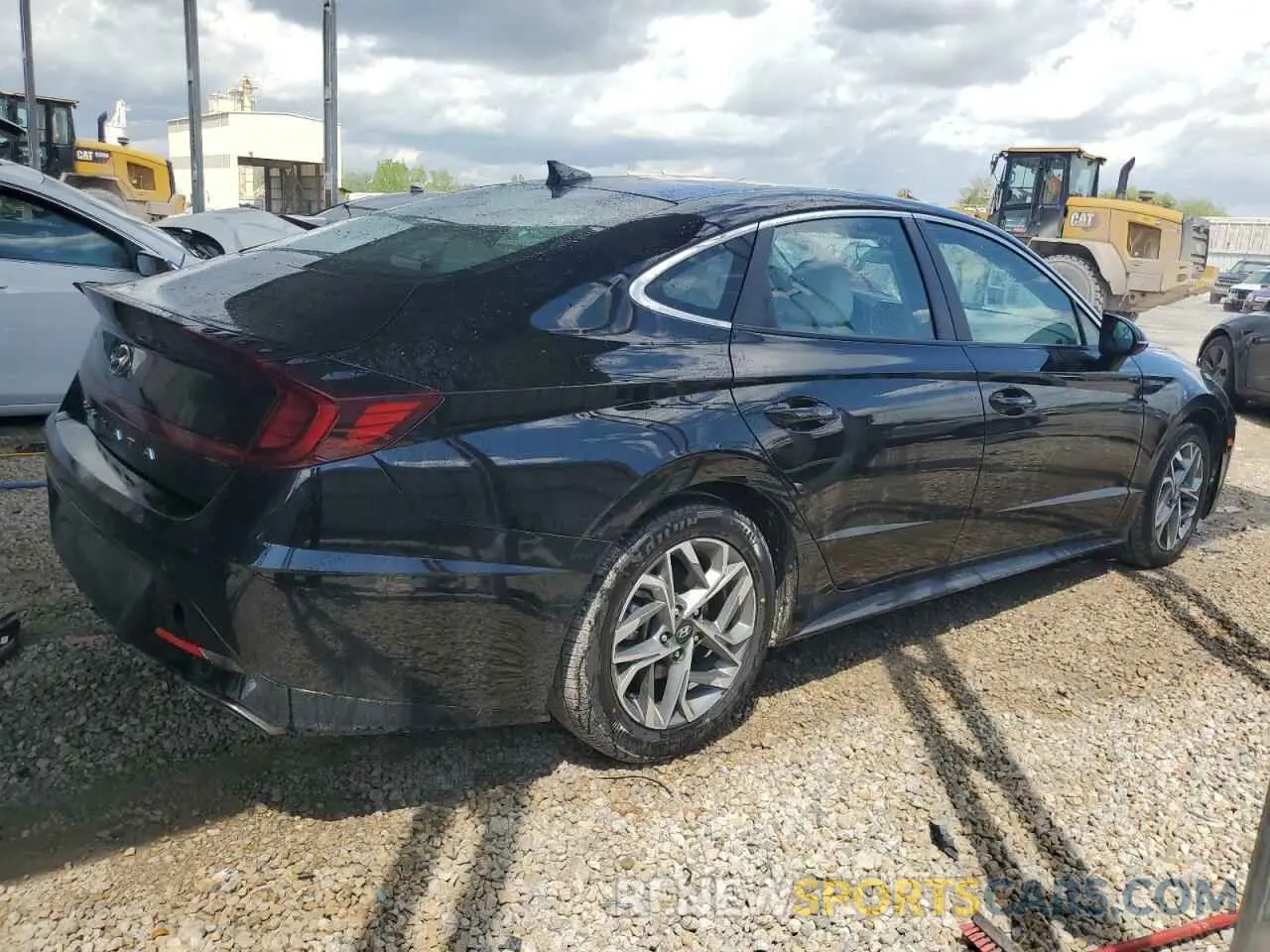 3 Photograph of a damaged car KMHL64JA8PA254940 HYUNDAI SONATA 2023