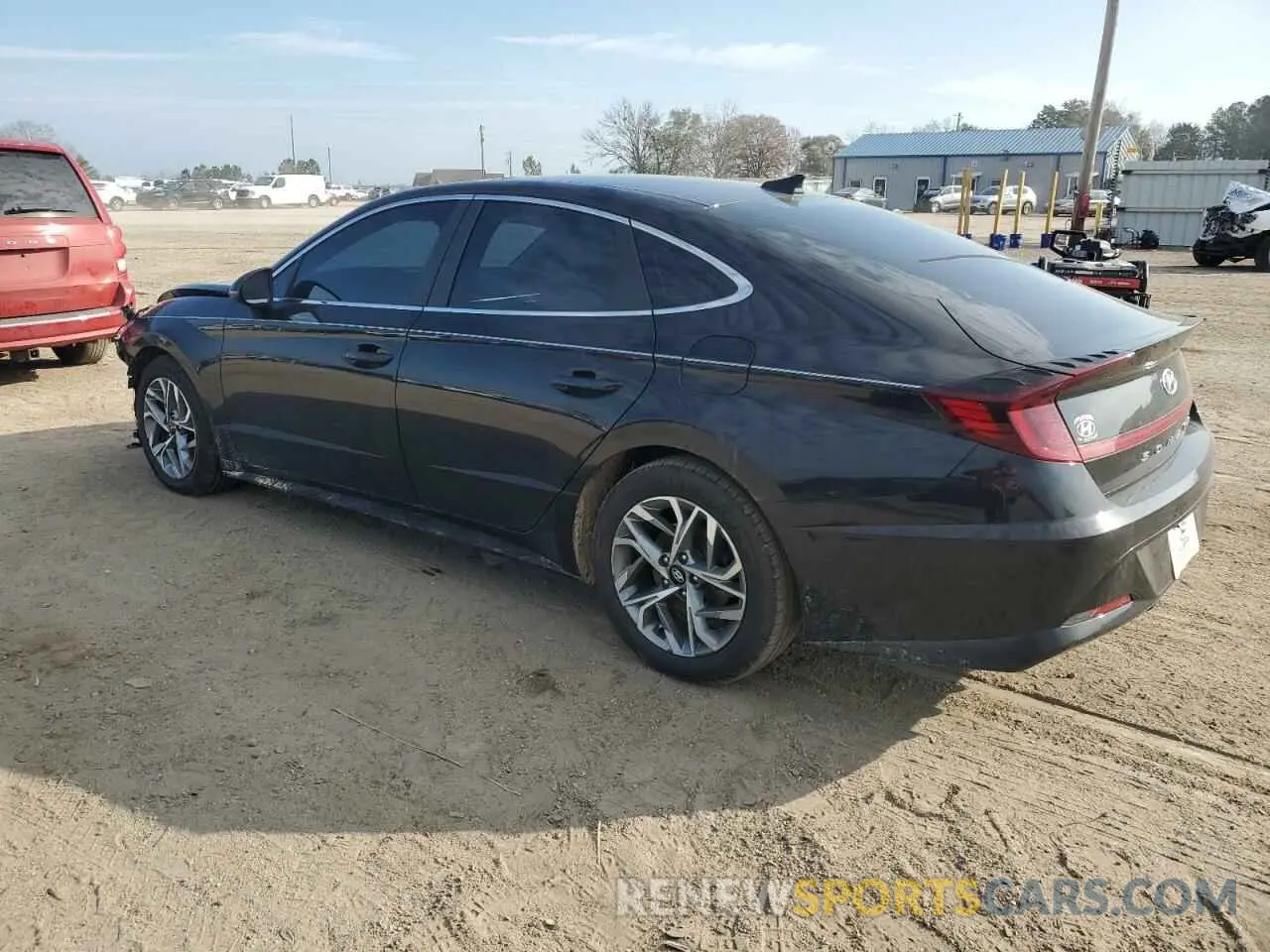 2 Photograph of a damaged car KMHL64JA8PA275111 HYUNDAI SONATA 2023