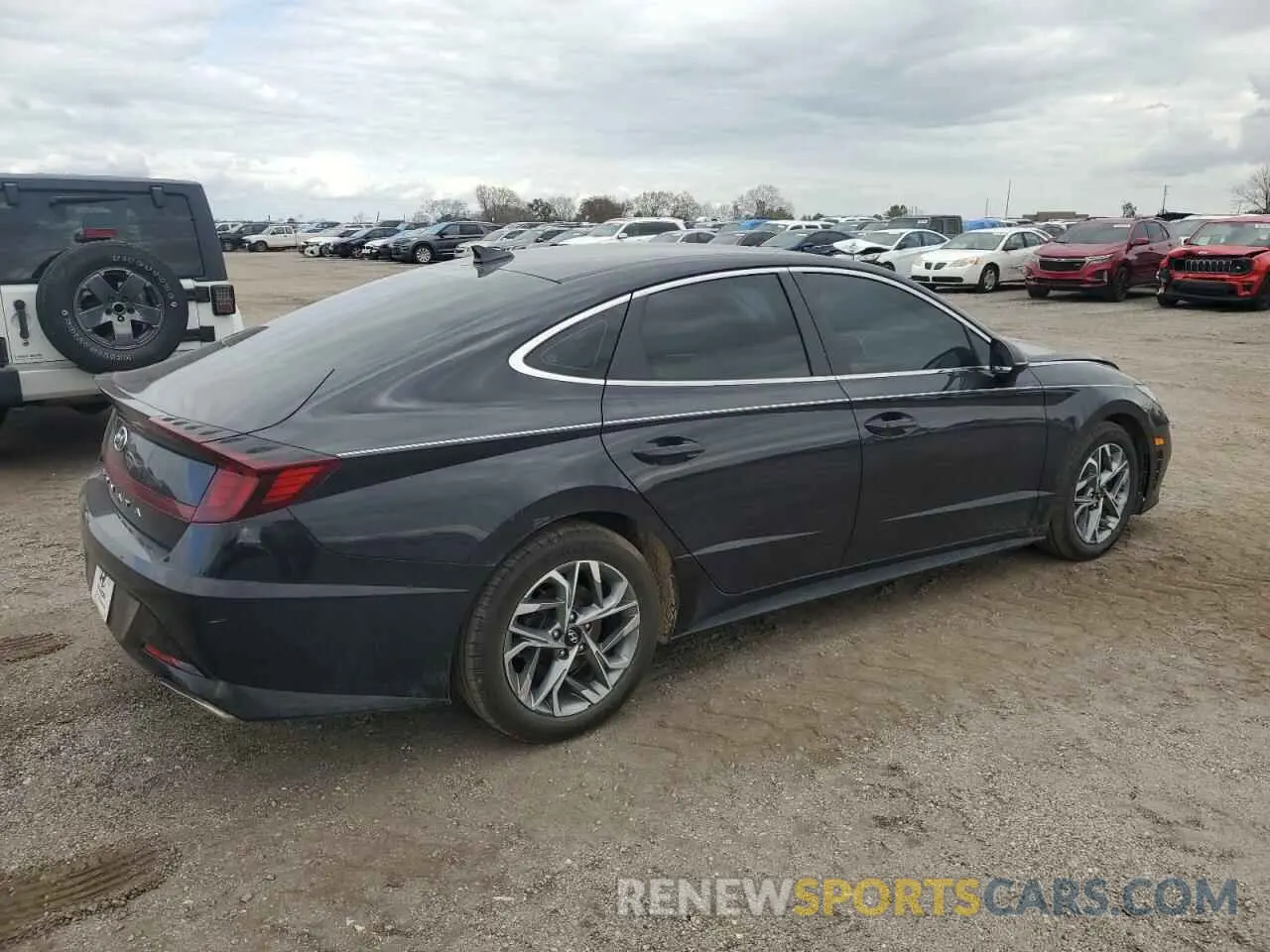 3 Photograph of a damaged car KMHL64JA8PA275111 HYUNDAI SONATA 2023