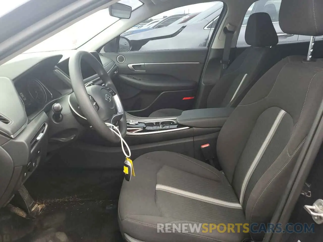 7 Photograph of a damaged car KMHL64JA8PA275111 HYUNDAI SONATA 2023