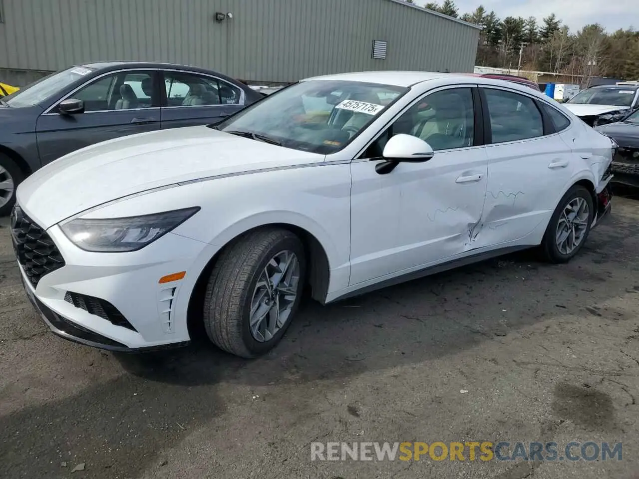 1 Photograph of a damaged car KMHL64JA8PA283323 HYUNDAI SONATA 2023