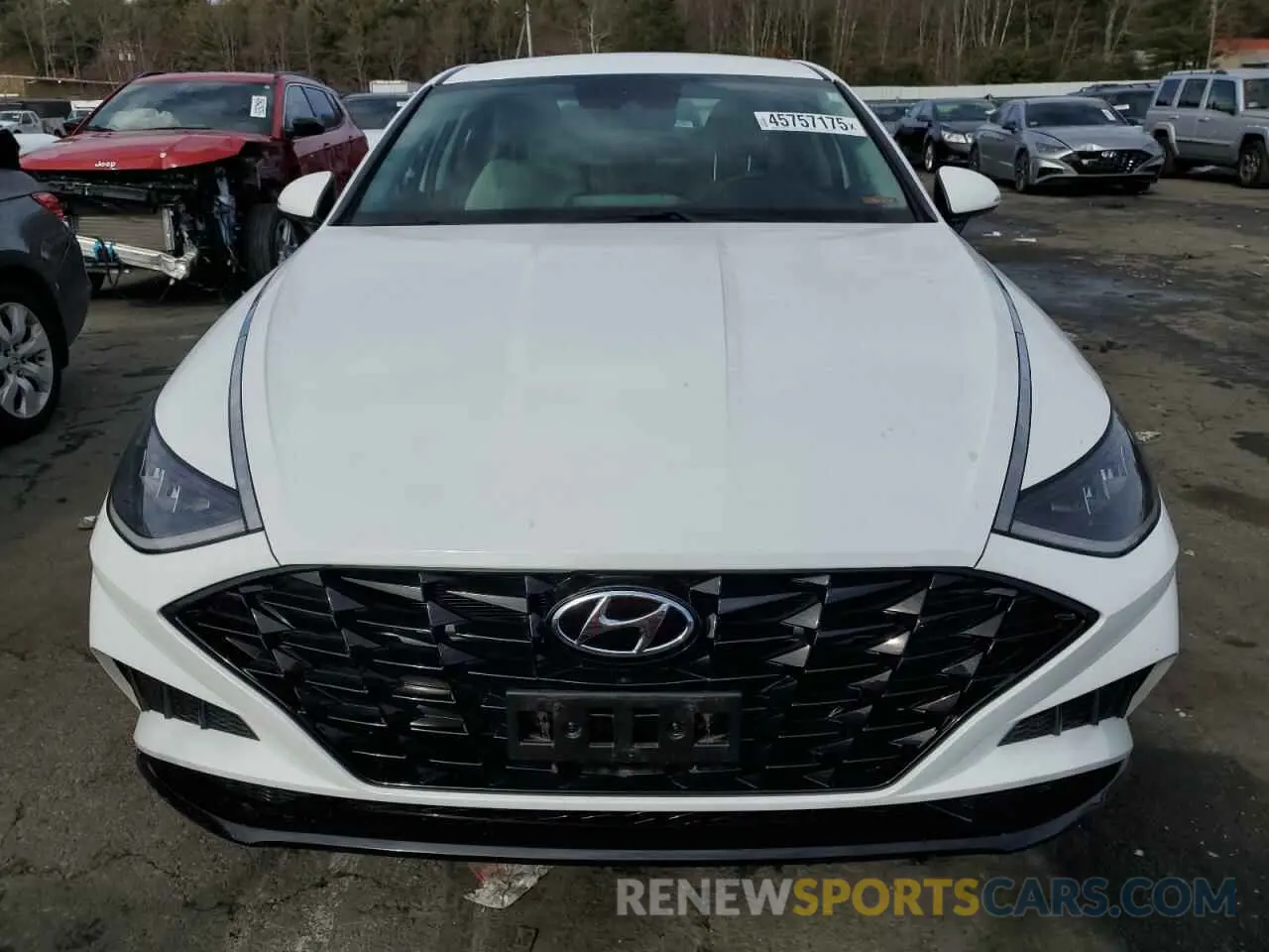 5 Photograph of a damaged car KMHL64JA8PA283323 HYUNDAI SONATA 2023