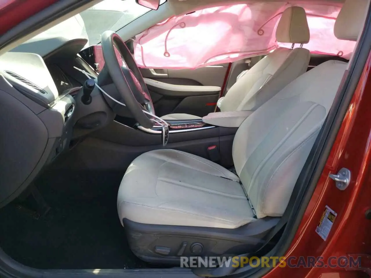 7 Photograph of a damaged car KMHL64JA8PA285170 HYUNDAI SONATA 2023