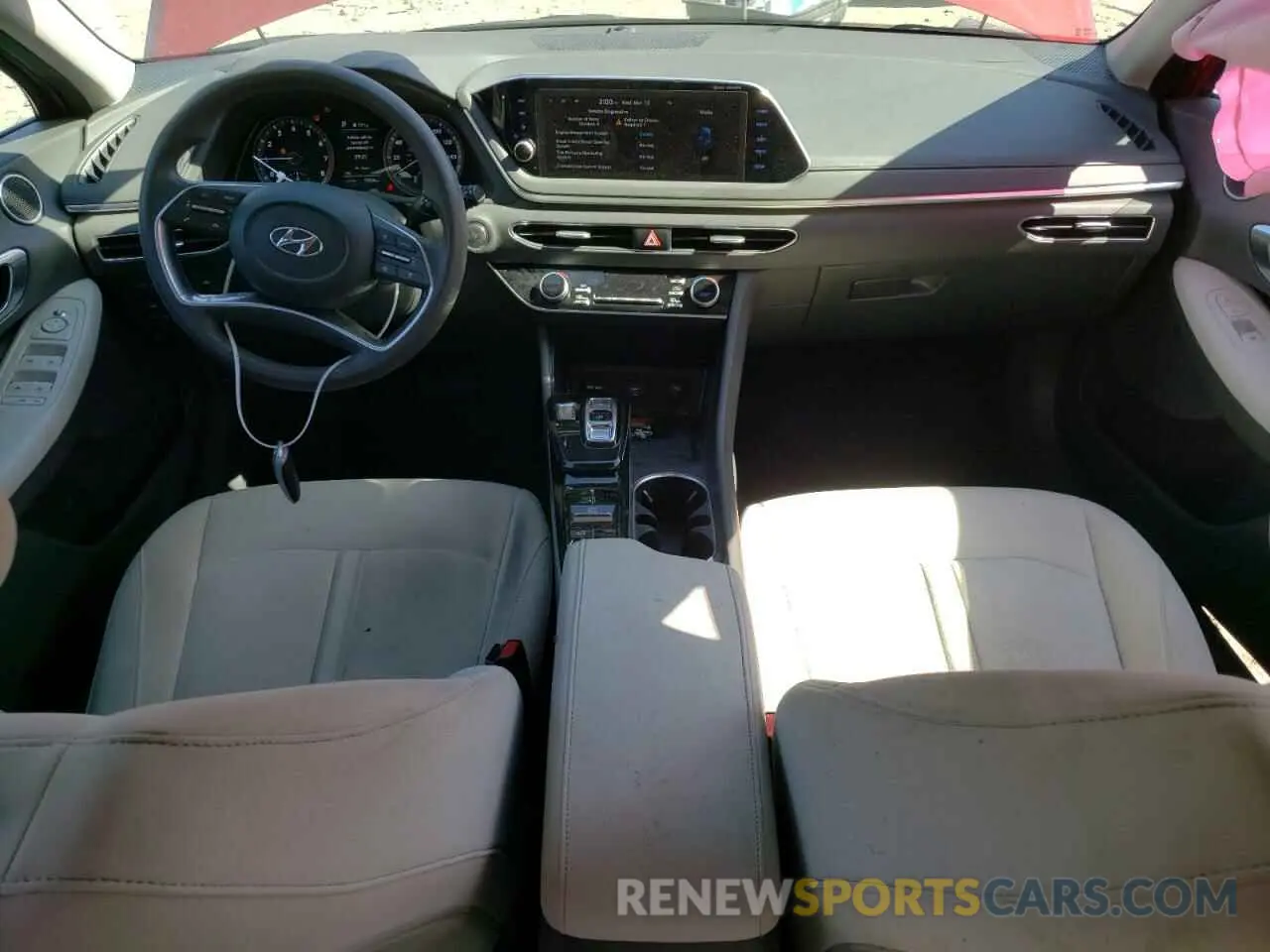 8 Photograph of a damaged car KMHL64JA8PA285170 HYUNDAI SONATA 2023