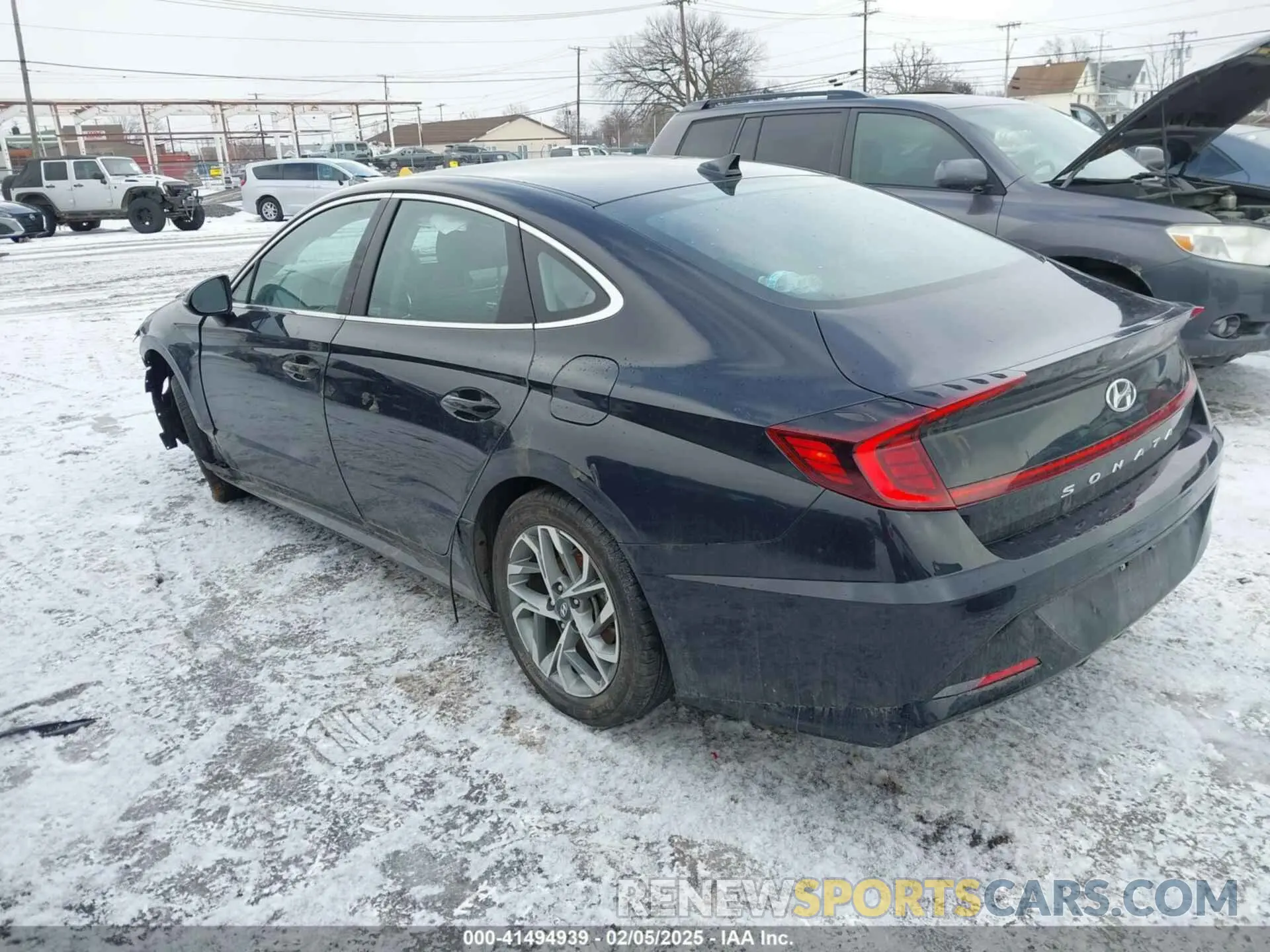 3 Photograph of a damaged car KMHL64JA8PA287405 HYUNDAI SONATA 2023