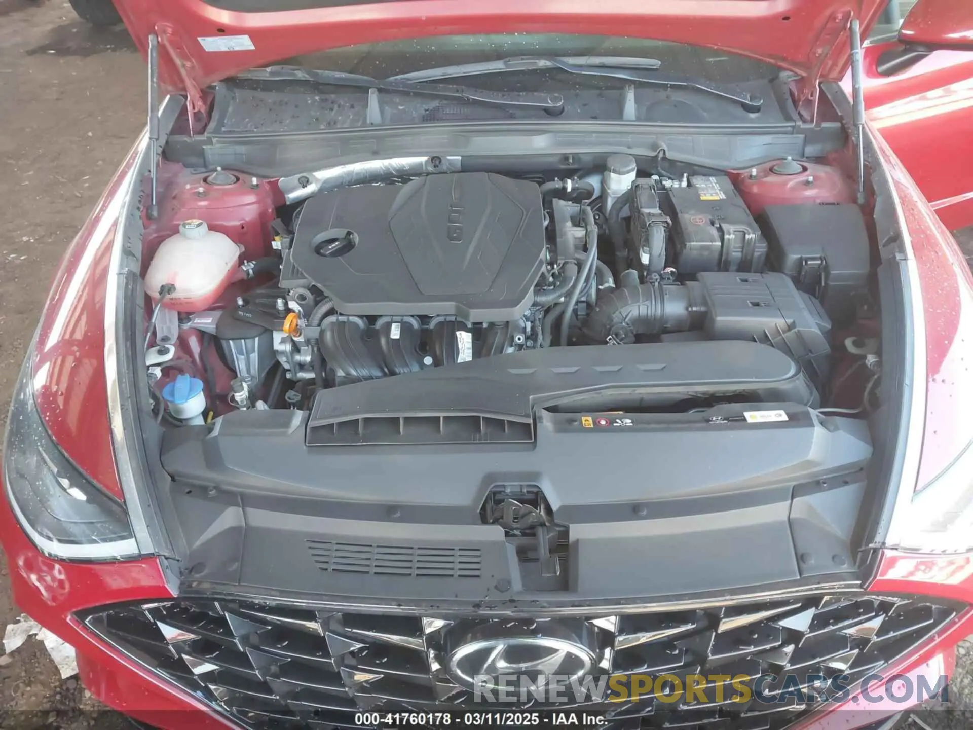 10 Photograph of a damaged car KMHL64JA8PA290529 HYUNDAI SONATA 2023