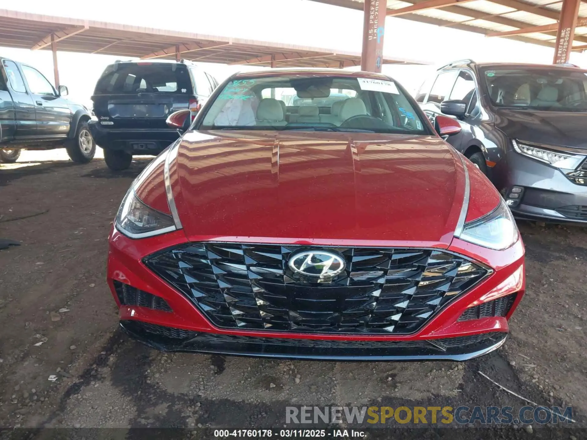 12 Photograph of a damaged car KMHL64JA8PA290529 HYUNDAI SONATA 2023
