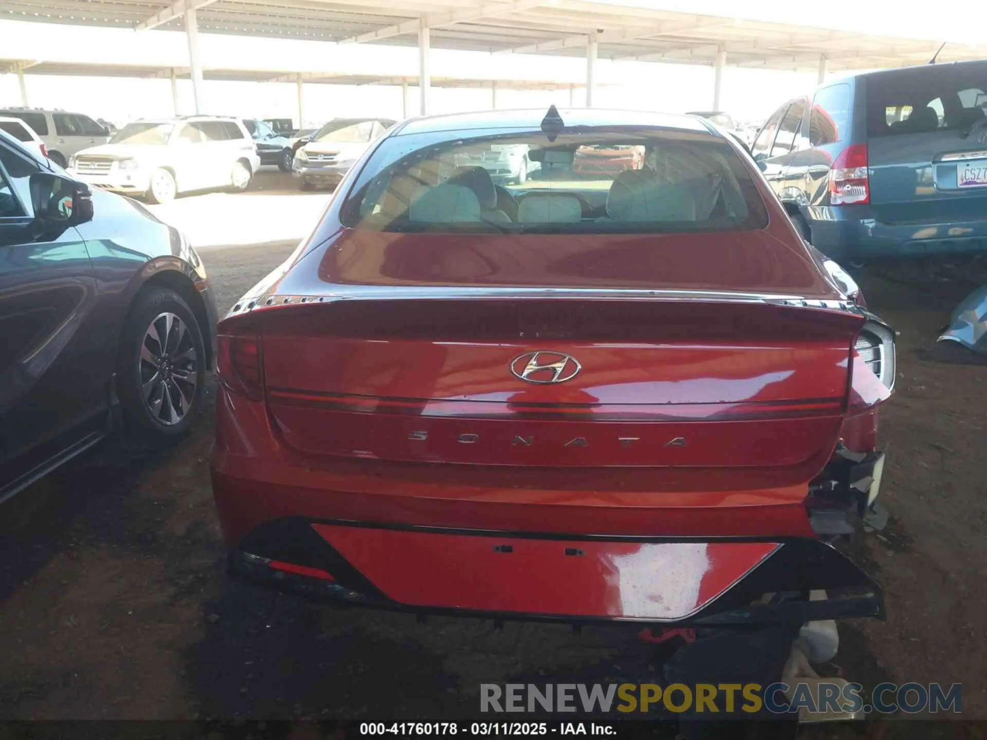 16 Photograph of a damaged car KMHL64JA8PA290529 HYUNDAI SONATA 2023
