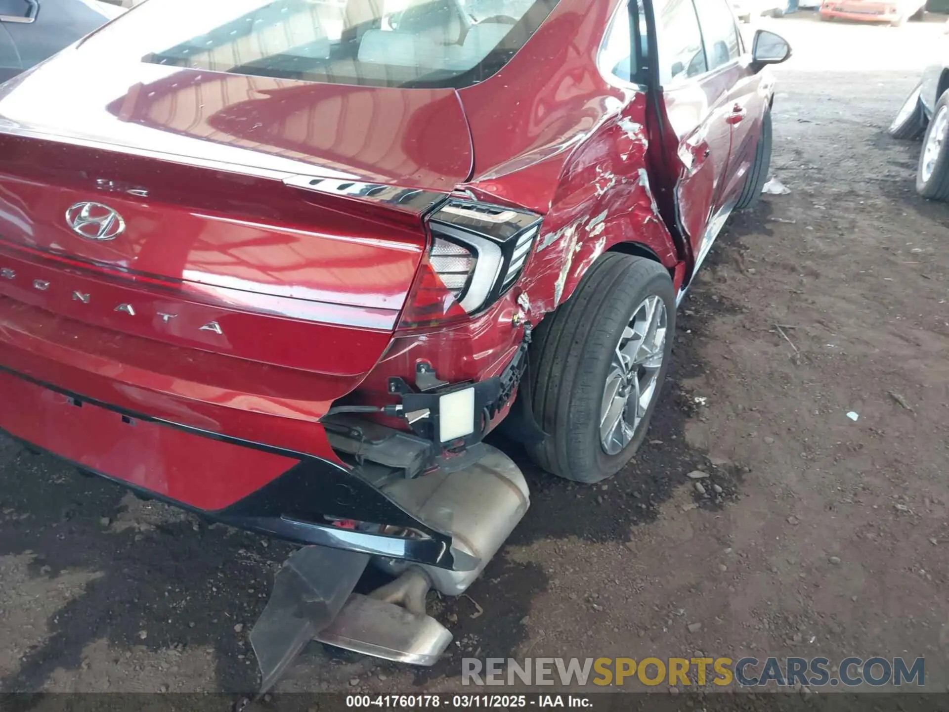 6 Photograph of a damaged car KMHL64JA8PA290529 HYUNDAI SONATA 2023