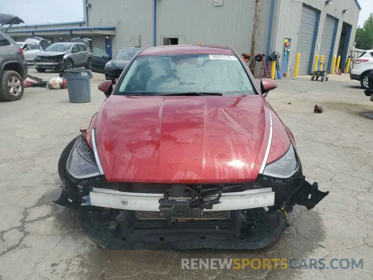5 Photograph of a damaged car KMHL64JA8PA320712 HYUNDAI SONATA 2023