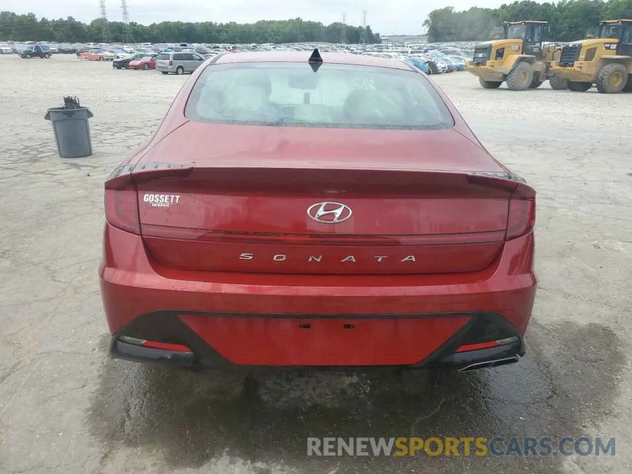 6 Photograph of a damaged car KMHL64JA8PA320712 HYUNDAI SONATA 2023