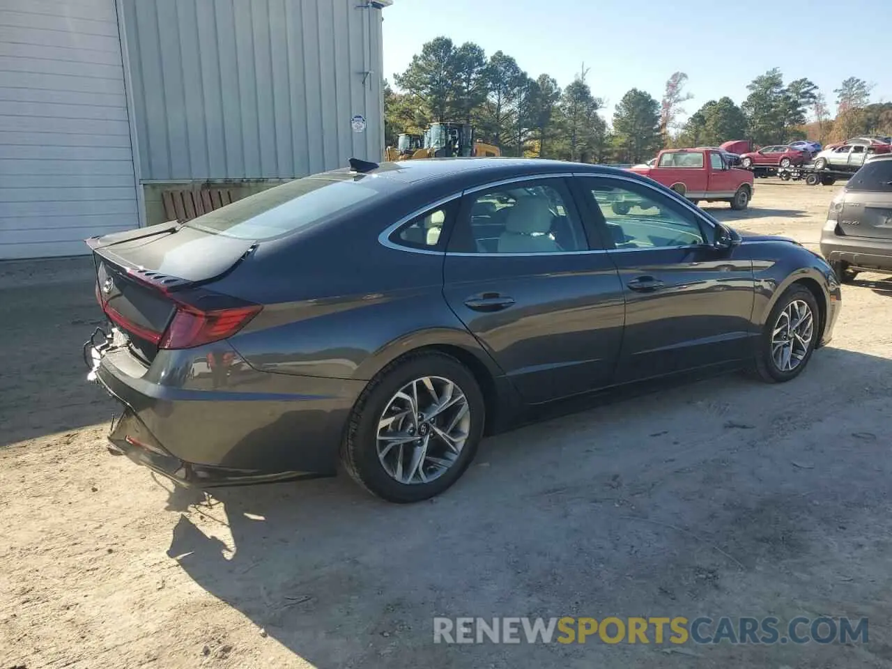 3 Photograph of a damaged car KMHL64JA9PA289146 HYUNDAI SONATA 2023