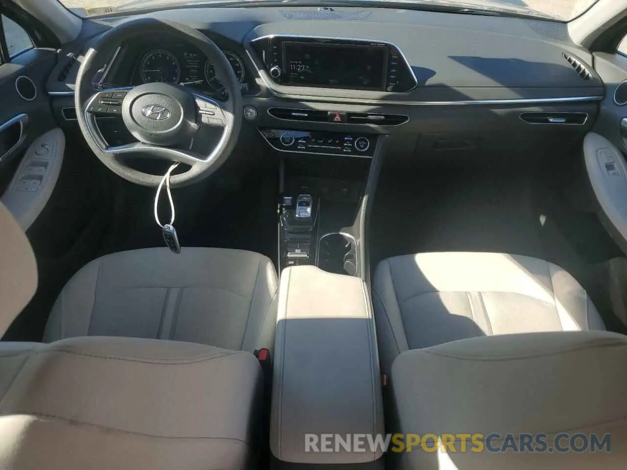 8 Photograph of a damaged car KMHL64JA9PA289146 HYUNDAI SONATA 2023
