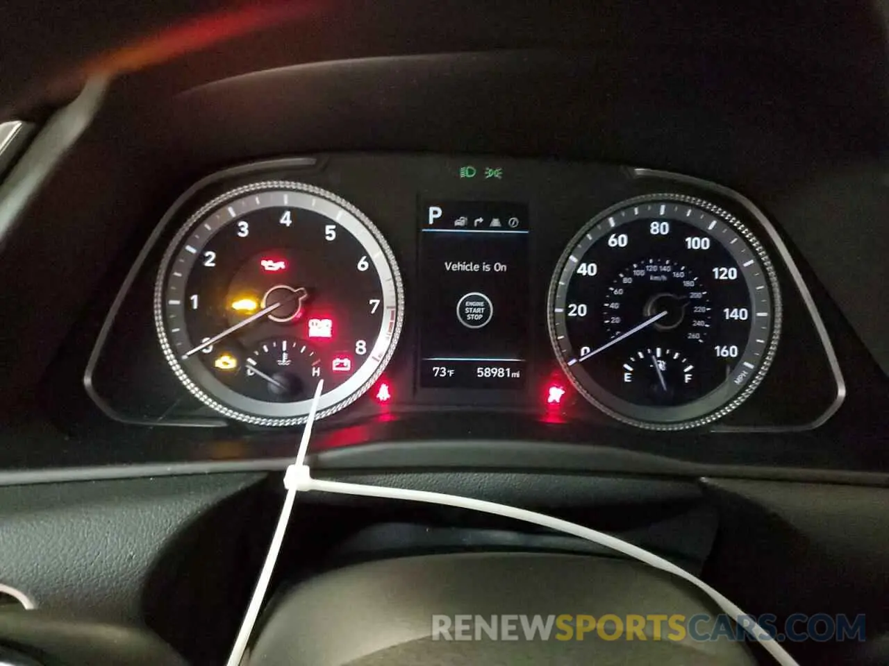 9 Photograph of a damaged car KMHL64JA9PA294122 HYUNDAI SONATA 2023