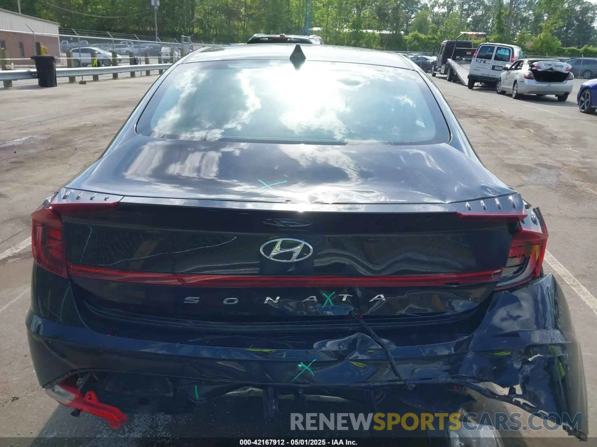 16 Photograph of a damaged car KMHL64JA9PA314983 HYUNDAI SONATA 2023