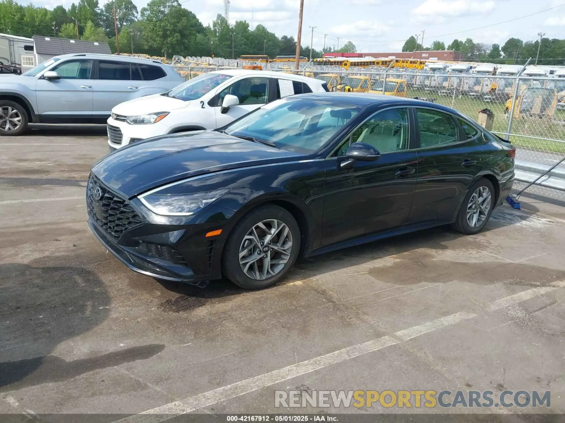 2 Photograph of a damaged car KMHL64JA9PA314983 HYUNDAI SONATA 2023