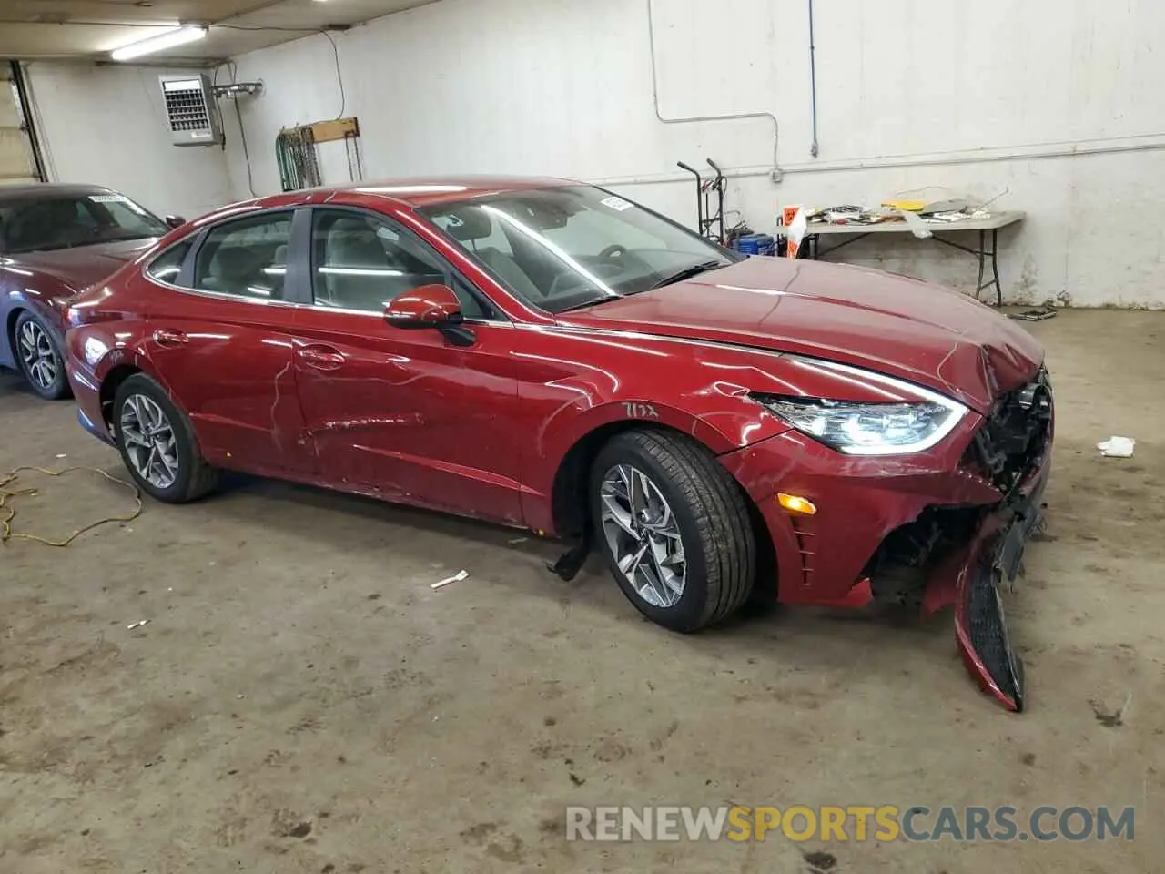 4 Photograph of a damaged car KMHL64JA9PA324087 HYUNDAI SONATA 2023