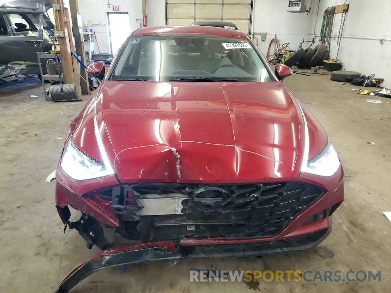 5 Photograph of a damaged car KMHL64JA9PA324087 HYUNDAI SONATA 2023