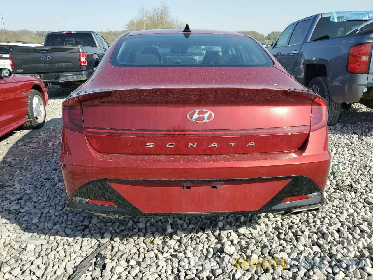 6 Photograph of a damaged car KMHL64JA9PA325174 HYUNDAI SONATA 2023