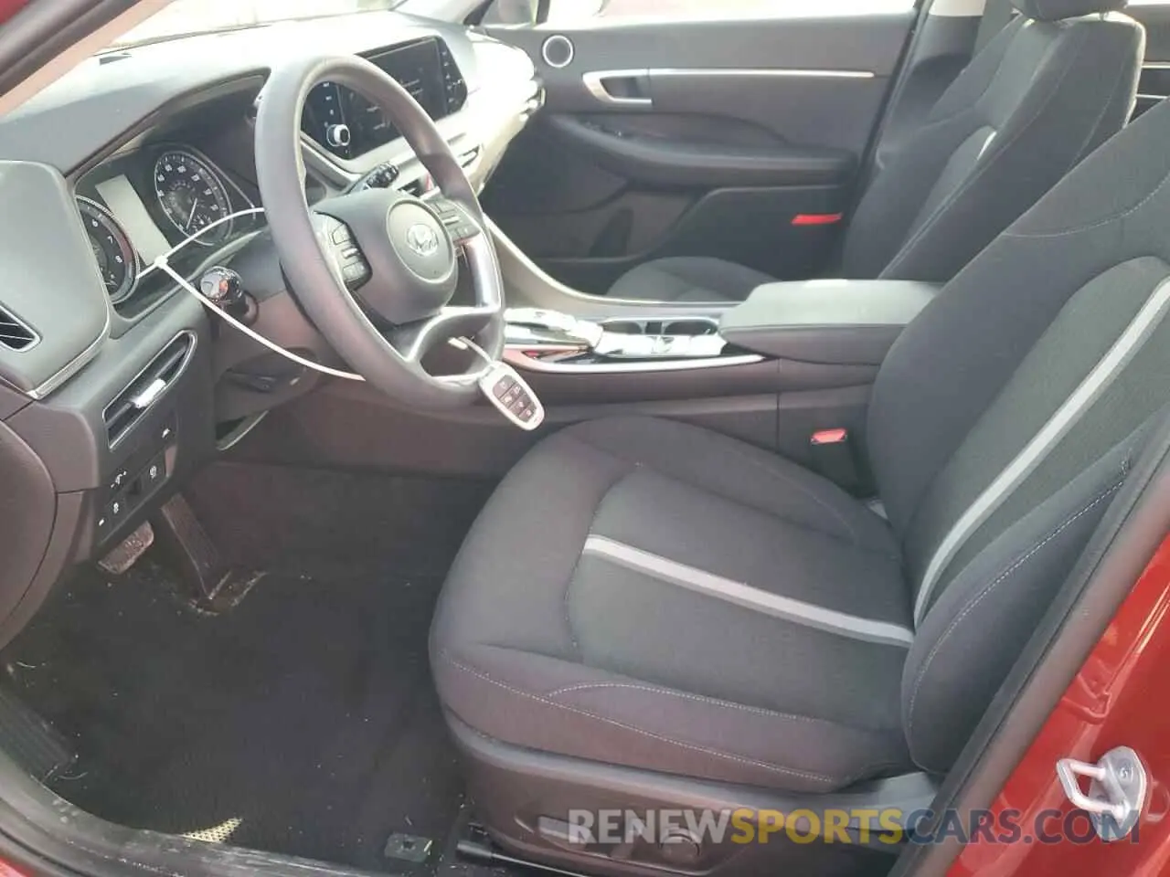 7 Photograph of a damaged car KMHL64JA9PA325174 HYUNDAI SONATA 2023